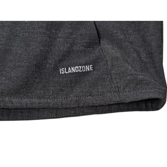 Tommy Bahama Chip And Run IslandZone Vest Men's Large Gray Full Zip Performance - Picture 8 of 14